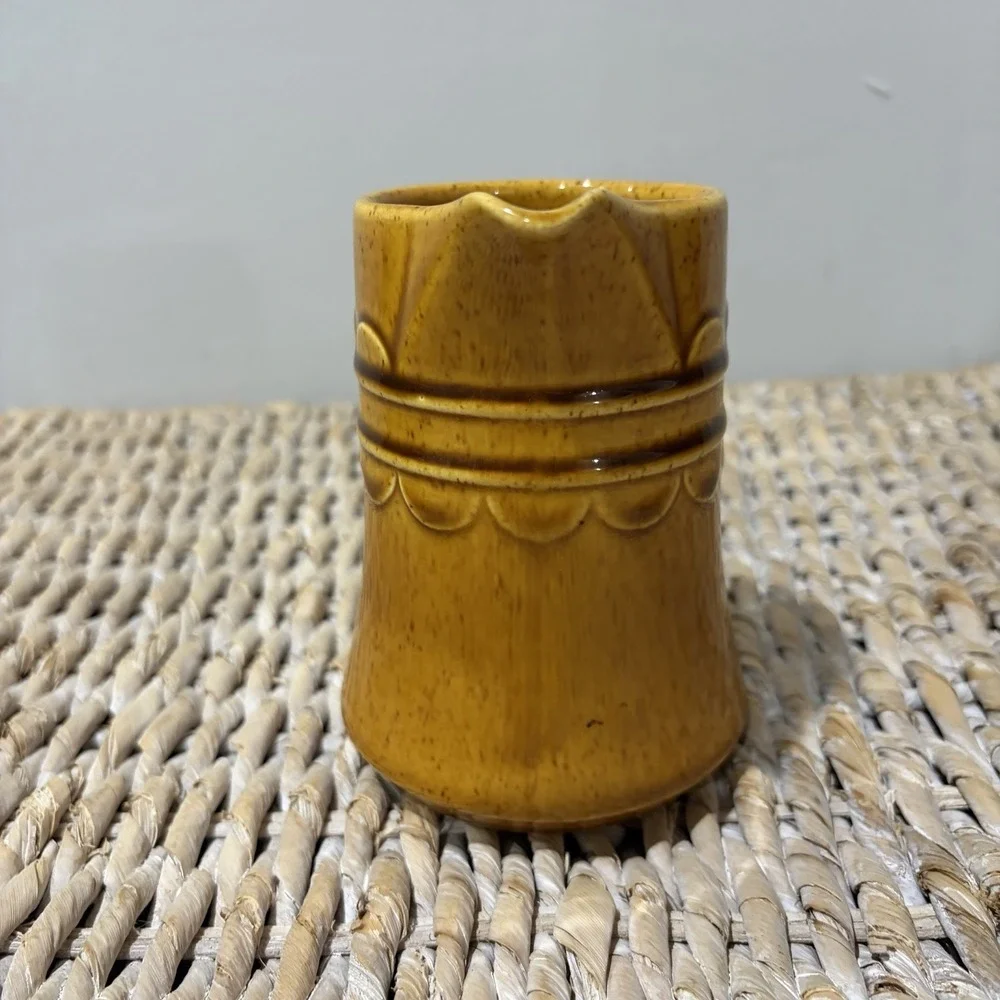 Vintage‎ 1970s Homer Laughlin Golden Harvest Creamer Pitcher 4 1/4